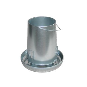 25 lbs Galvanized Poultry Feeder