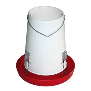 25 Lbs Plastic Poultry Feeder