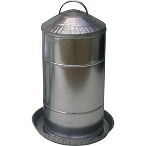 Fontaine en métal 8 gallons