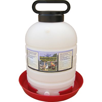 Abreuvoir 5 gallons (19 litres) pour volailles remplissage facile